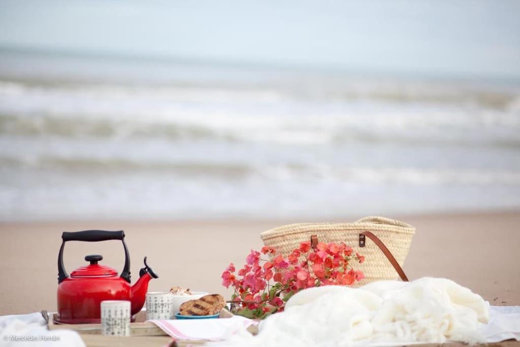 Beachfront House, Valencia, Wifi, Paddle Surf Board, Incredible Views Sueca Eksteriør bilde