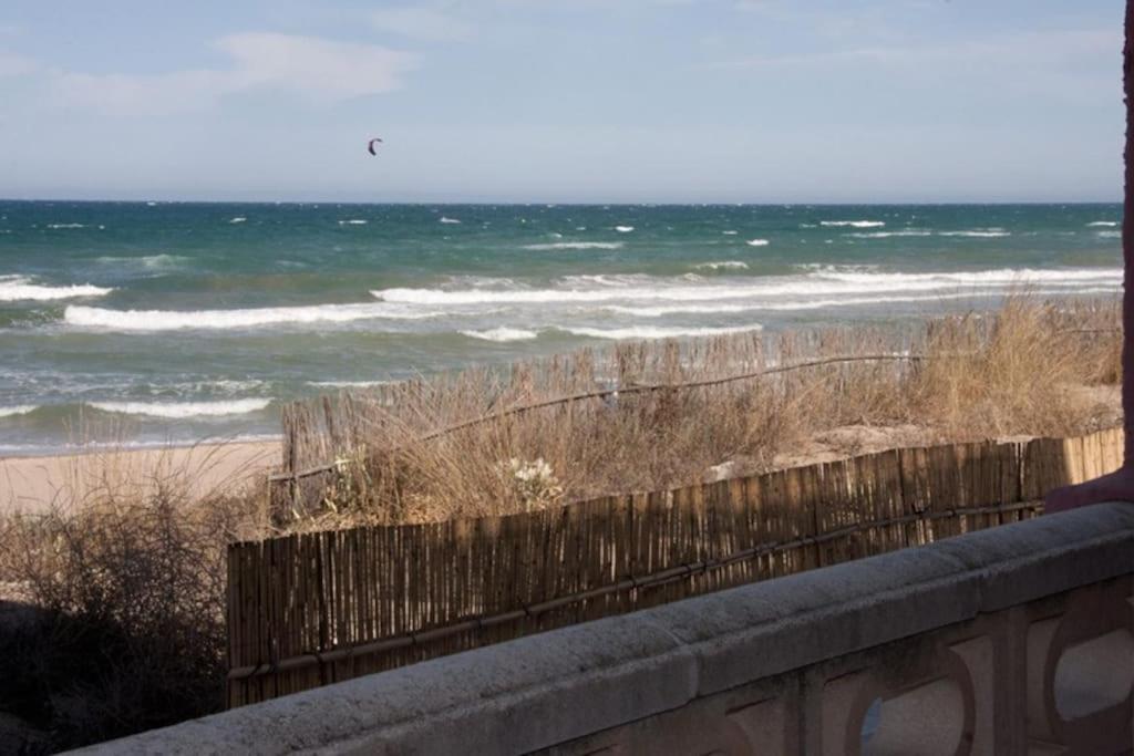 Beachfront House, Valencia, Wifi, Paddle Surf Board, Incredible Views Sueca Eksteriør bilde