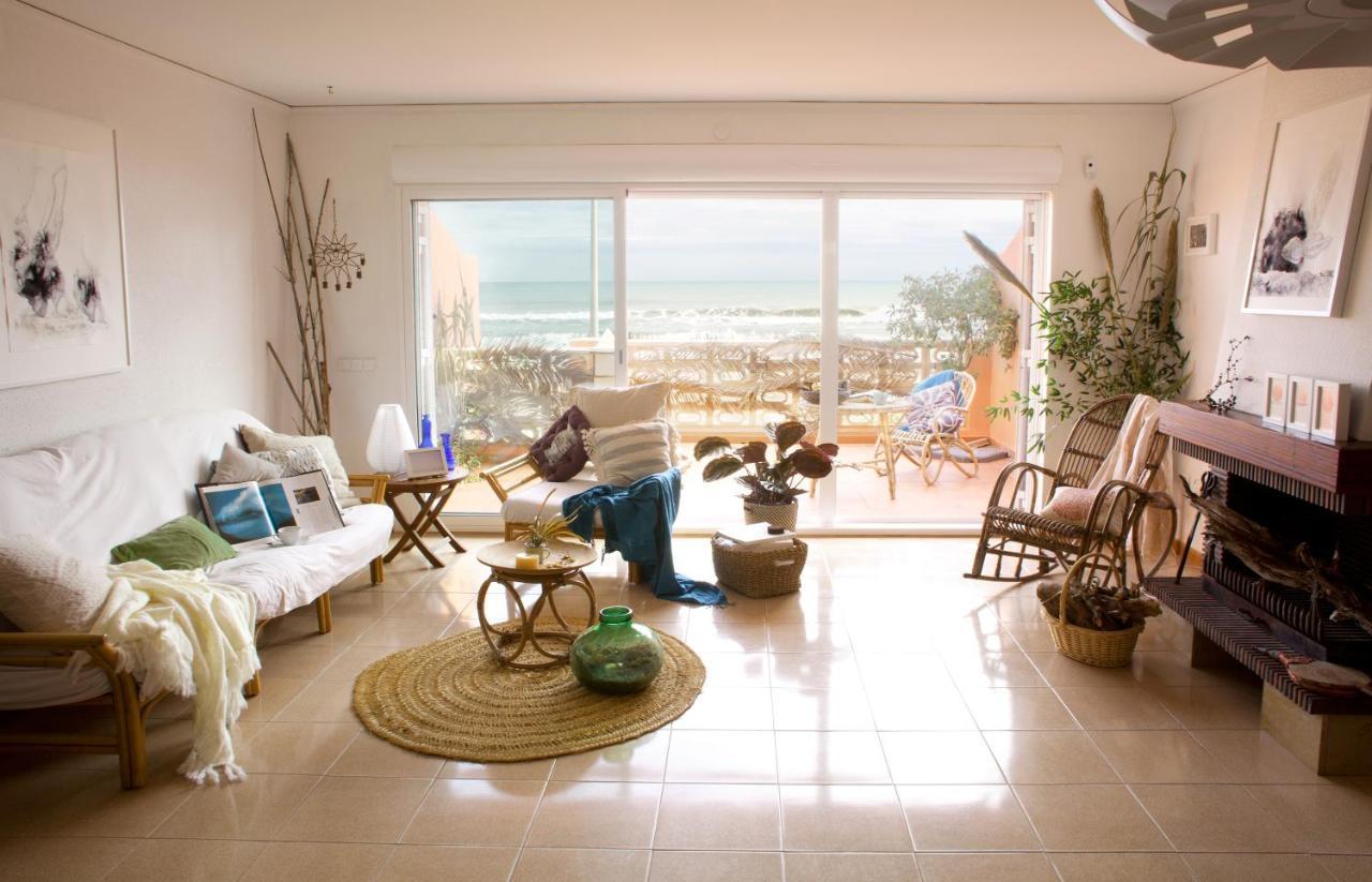 Beachfront House, Valencia, Wifi, Paddle Surf Board, Incredible Views Sueca Eksteriør bilde
